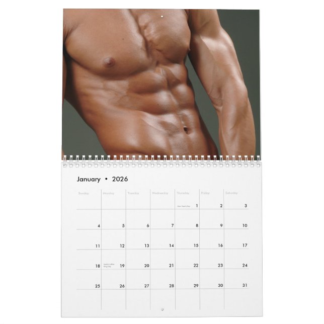 Kalender 2014 för Justin Woltering bildervägg (Jan 2026)