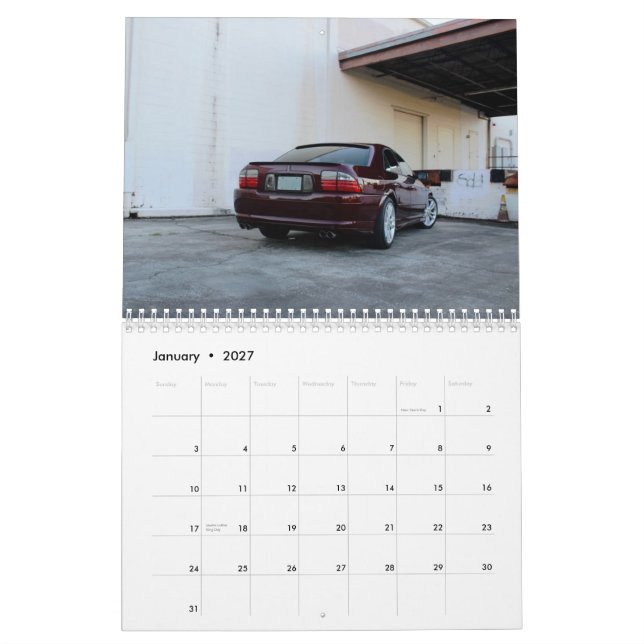 Kalender 2014 för LVC Lincoln LS (Jan 2027)