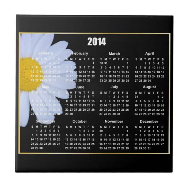 Kalender 2014 kakelplatta (Framsidan)