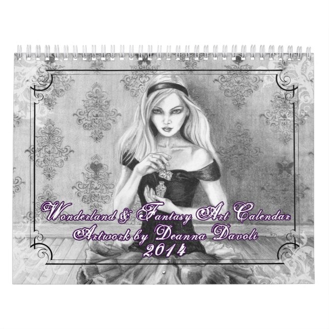 Kalender 2014 - underland- & fantasikonst (Omslag)