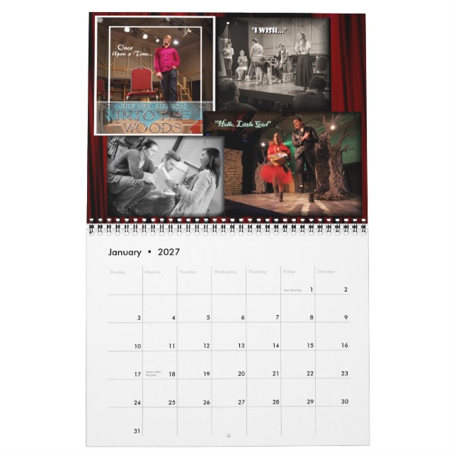 Kalender 2015 ekar in i skogen (Jan 2027)