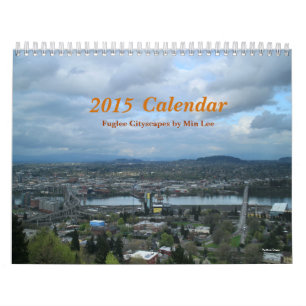 Kalender 2015 för Fuglee Cityscapes