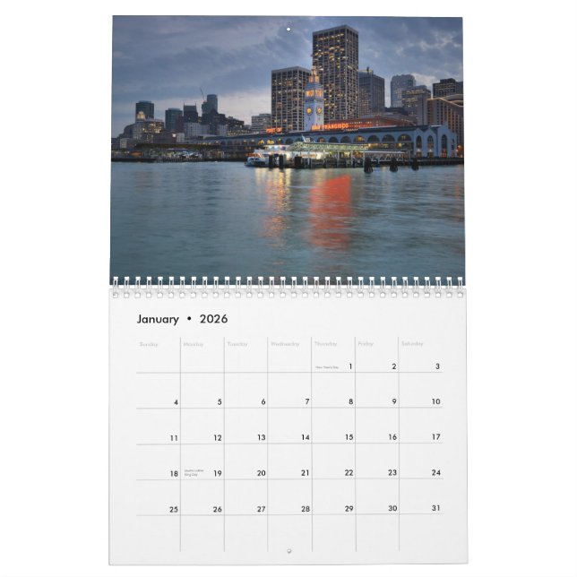 Kalender 2015 för Fuglee Cityscapes | (Jan 2026)