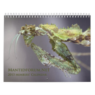 kalender 2015 för Mantidforum.net huvudsaklig