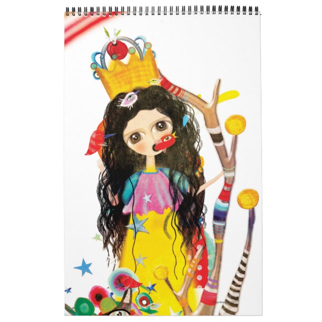 Kalender 2015 Whimsical Barns Illustrationer (Omslag)