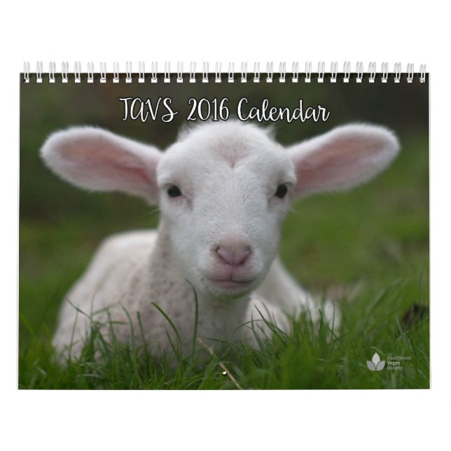 Kalender 2016 av förkämpeVegansamhället (Omslag)