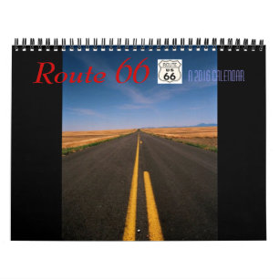 Kalender 2016 för rutt 66