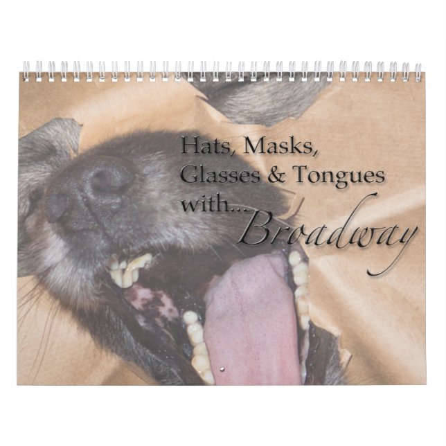 Kalender 2016 med Broadway (Omslag)