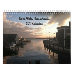 Kalender 2017 för foto för torsk för skogenhål