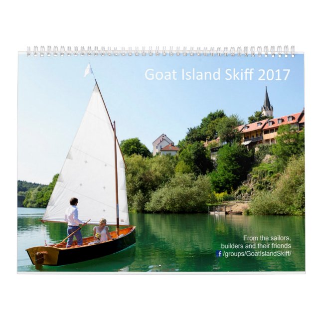 Kalender 2017 för getöSkiff - över hela världen (Omslag)
