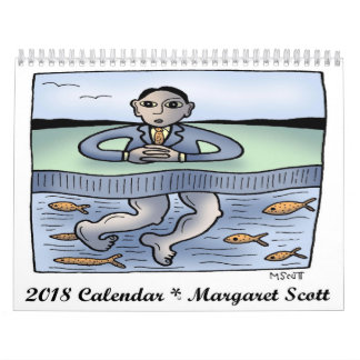 Kalender 2018 av Margaret Scott