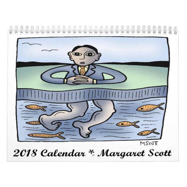 Kalender 2018 av Margaret Scott (Omslag)
