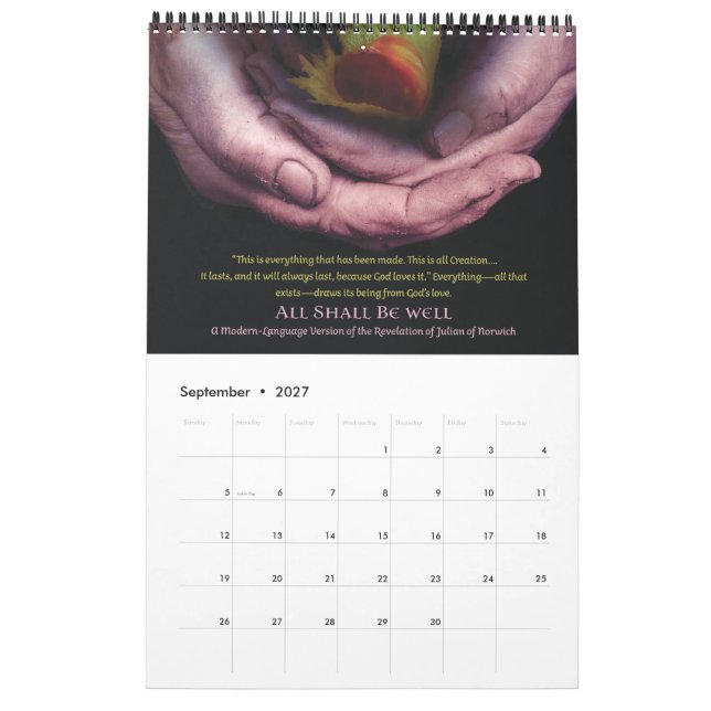 Kalender 2018 en ANAMCHARA-MÄRKDUK (Sep 2027)
