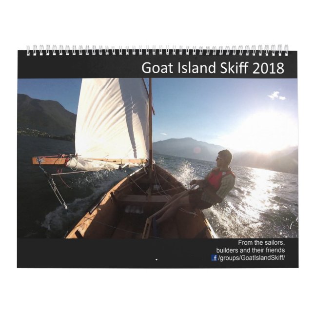 Kalender 2018 för getöSkiff (Omslag)