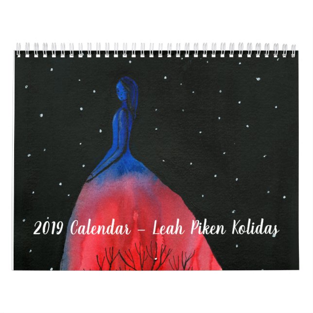 Kalender 2019 av Leah Piken Kolidas (Omslag)