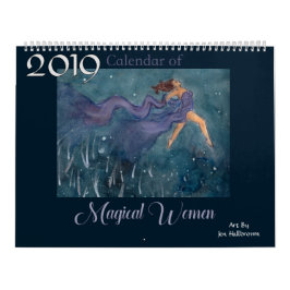 Kalender 2019 av Magical kvinnor