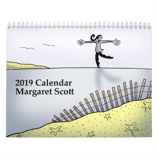 Kalender 2019 av Margaret Scott (Omslag)