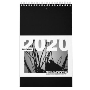 Kalender 2020: B&W Fine Art Photografisk kalender