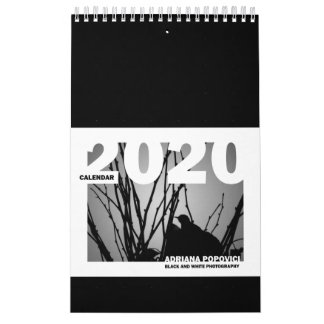 Kalender 2020: B&W Fine Art Photografisk kalender