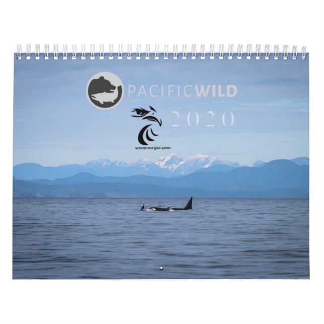 Kalender 2020 - med valar (Omslag)