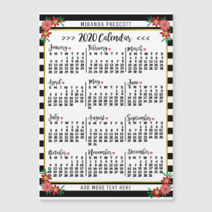 Kalender 2020 (se beskrivning för ny version)