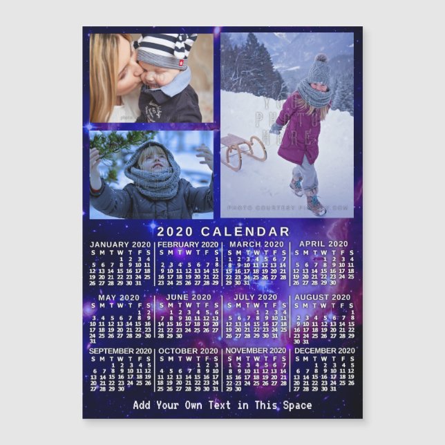 Kalender 2020 (se beskrivning för ny version) (Framsida)