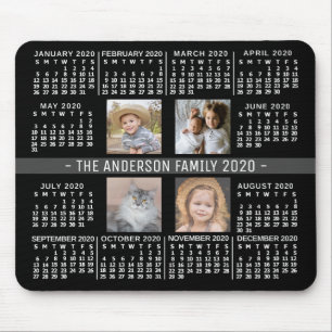Kalender 2020 (se beskrivning för ny version) musmatta
