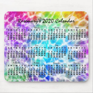 Kalender 2020 (se beskrivning för ny version) musmatta