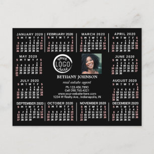 Kalender 2020 (se beskrivning för ny version) vykort