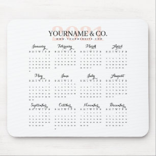 Kalender 2021 Business Namn Musmatta