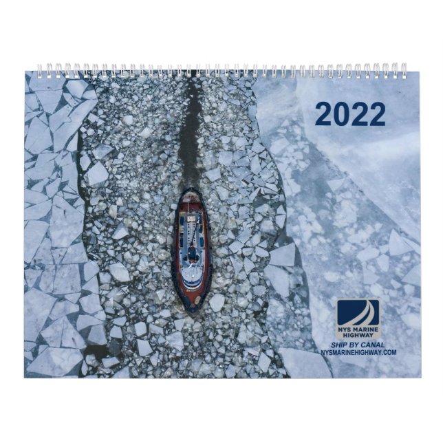 Kalender 2022 NYS Marine Tugcraft in Work (Omslag)