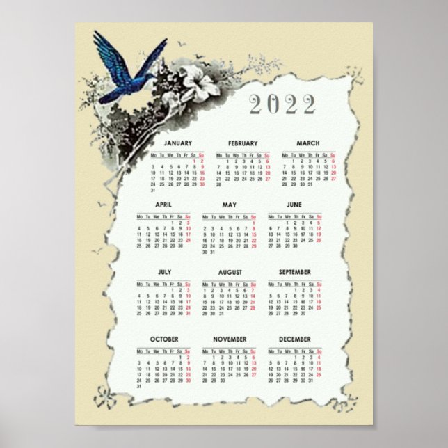 Kalender 2022 poster (Framsidan)