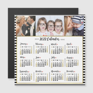 Kalender 2022 (se beskrivning för ny version) magnetisk inbjudningskort