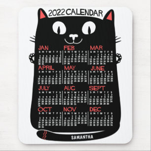 Kalender 2022 (se beskrivning för ny version) musmatta