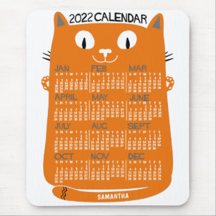 Kalender 2022 (se beskrivning för ny version) musmatta
