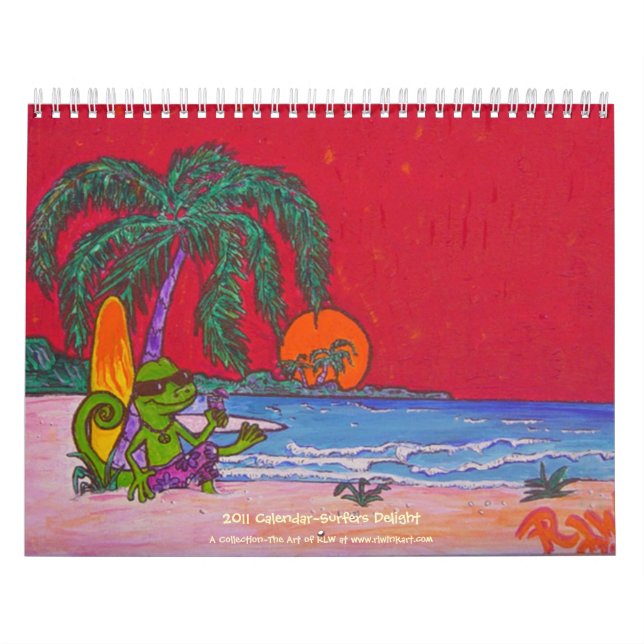 Kalender 2022~ Surfare Delight (Omslag)