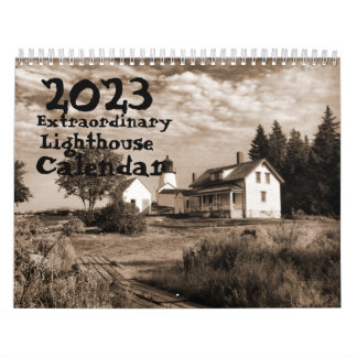 Kalender 2023 - Extraordinär fyr-kalender