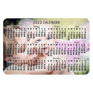 Kalender 2023 (se beskrivning för nyaste version) magnet