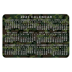 Kalender 2023 (se beskrivning för nyaste version) magnet