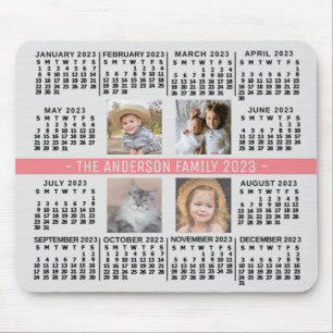 Kalender 2023 (se beskrivning för nyaste version) musmatta