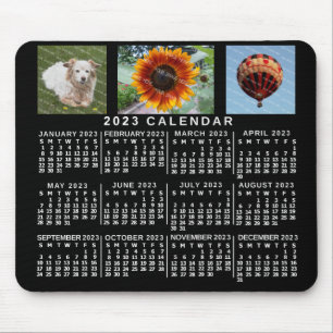 Kalender 2023 (se beskrivning för nyaste version) musmatta