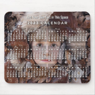 Kalender 2023 (se beskrivning för nyaste version) musmatta