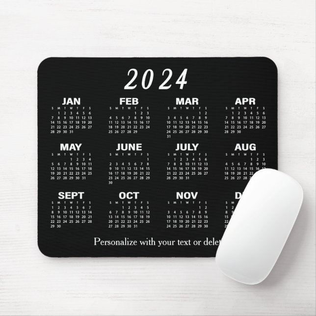 Kalender 2024 - År Musmatta (Med mus)