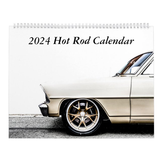 Kalender 2024 Hot rod (Omslag)
