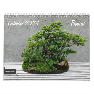 Kalender 2024 med Bonsai