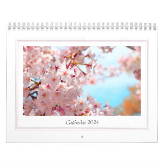 Kalender 2024 Sakura träd