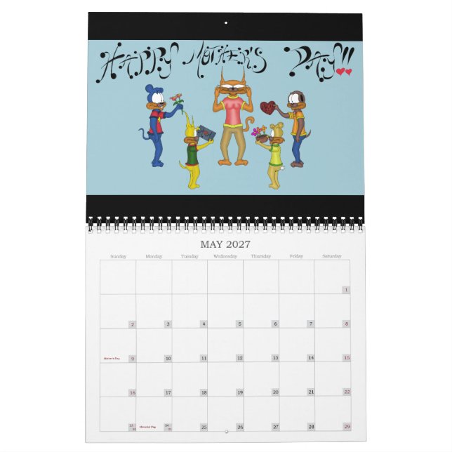 Kalender 2025 (May 2027)