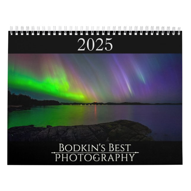 Kalender 2025 efter bästa fotografi från Bodkin (Omslag)