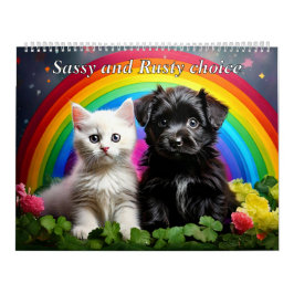 Kalender 2025, hund&katt