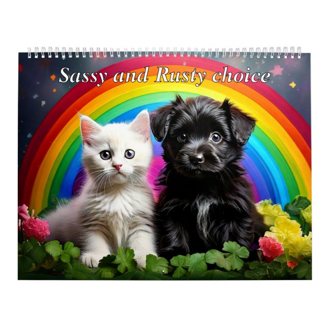 Kalender 2025, hund&katt (Omslag)